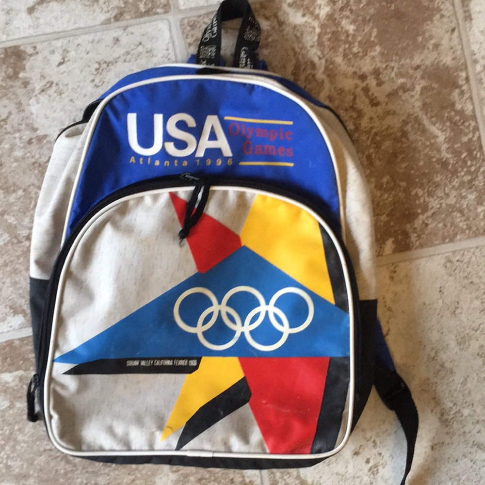Vintage Olympic Backpack. 1996 Atlanta. Authentic